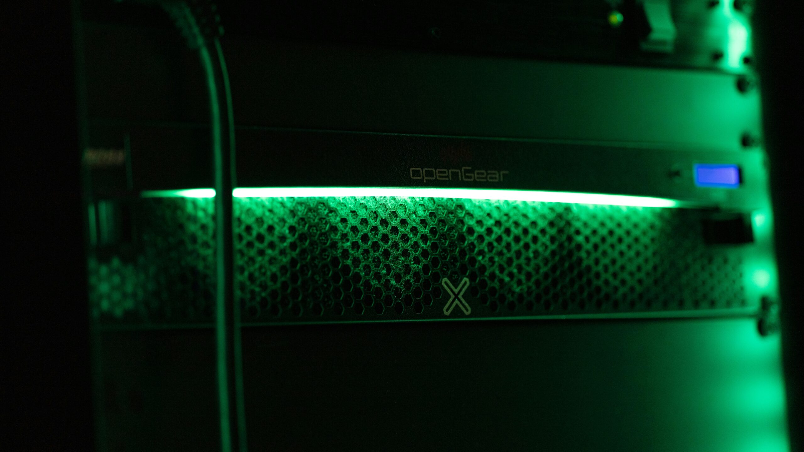 Server rack — Photo from Unsplash